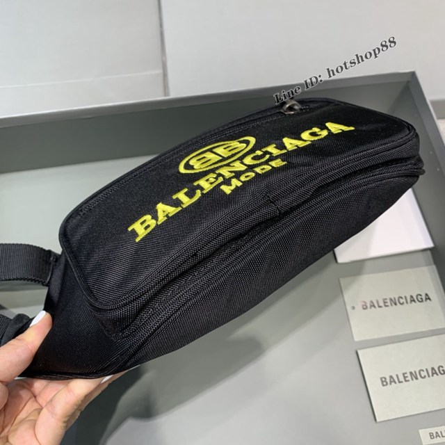 Balenciaga專櫃經典爆款男女同款腰包 巴黎世家帆布胸包腰包 fyj1689